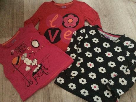 Nátelníky love 3 ks/3-4 roky, f&f,104