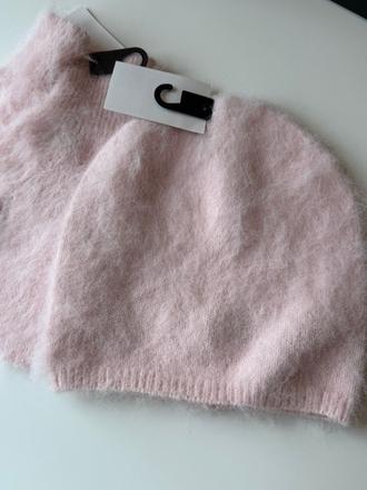 Set hm ciapka a rukavice uni, h&m,m / s