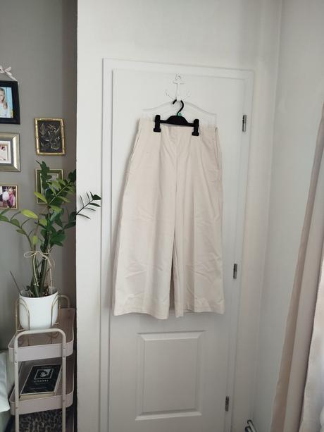 Elegantné nohavice 7/8, h&m,44