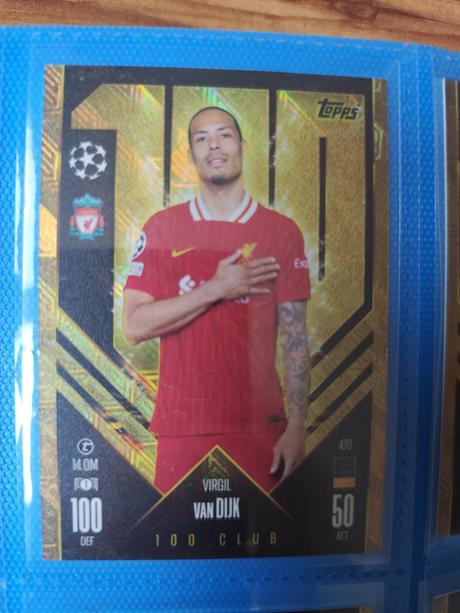 Futbalové kartičky match attax extra 2024/25 - 100, 