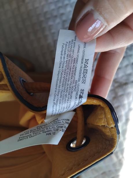 Horčicovy ruksak, primark