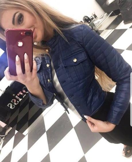 Krátka prechodná bundička, xs