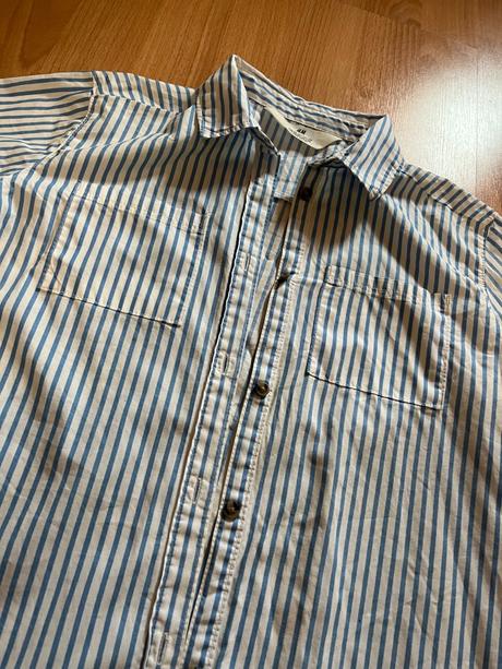 Karovana košeľa, h&m,128