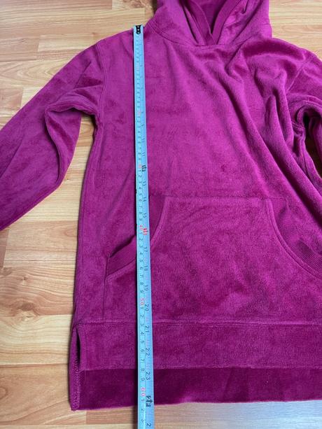 Mikina / hoodie velúrová, 146