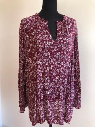 Blúzka evans kvietočky, xl