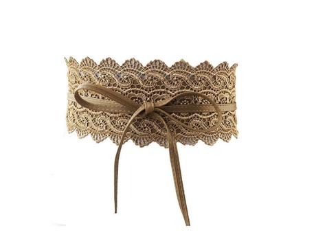 Dámsky krajkový opasok, 