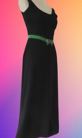 Čierne šaty eve paris, veľ. s, s