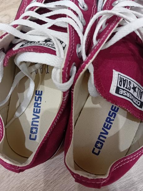 Bordové converse tenisky, converse,39
