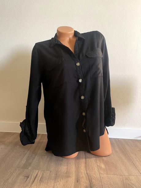 Viskózová košeľa, vero moda l, vero moda,l