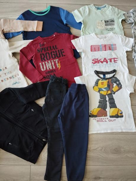 Balík oblečenia, 104–116