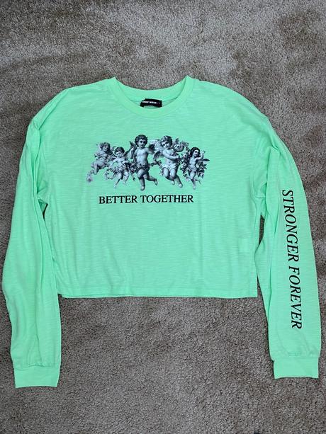 Crop top tričko, tally weijl,s