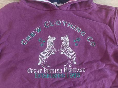 Dievčenská mikina zn.crew veľ.110, 110