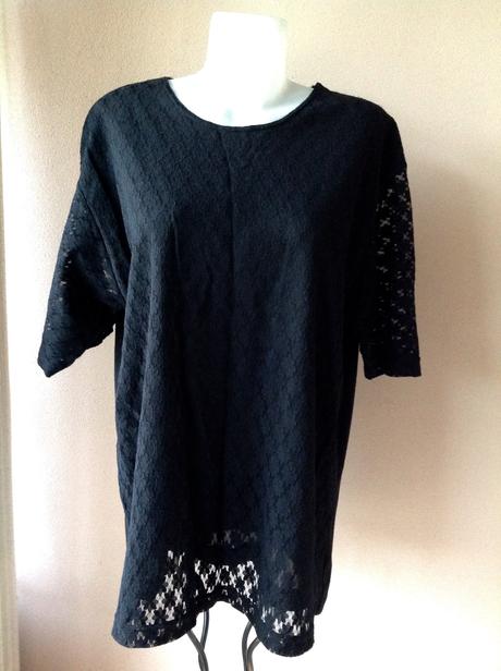 Nenosený top s čipkou /11, 50