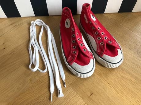 Sanjo plátené kotníkové tenisky, veľ. 32, 32