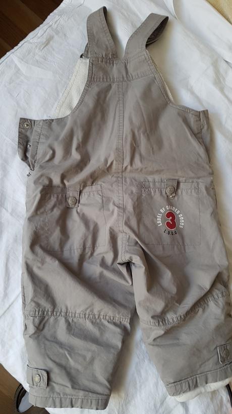 Zateplené nohavice na traky velkosť 80, h&m,80