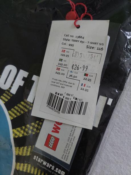 Lego wear star wars tričko, lego,116