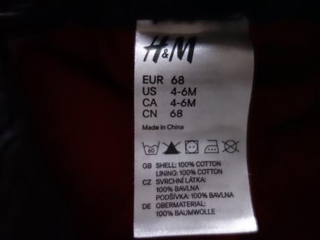 Bekovka h&m, h&m,68