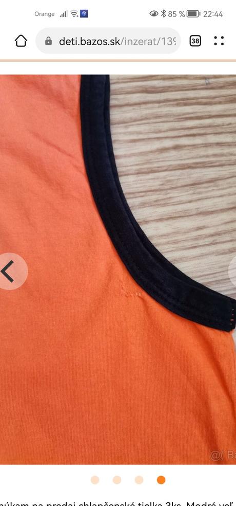 Chlapčenské tielka 3ks, 122