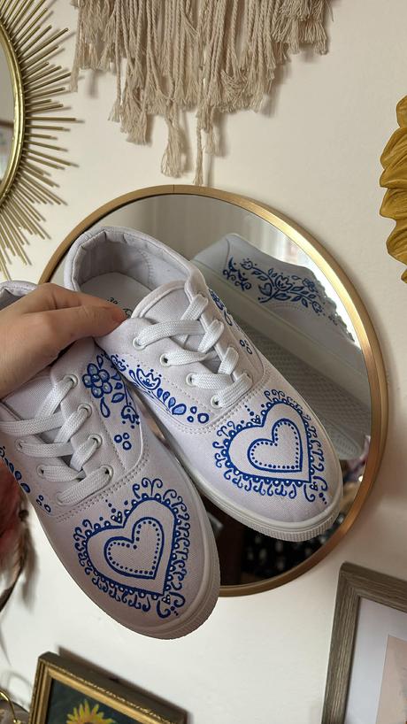 Ručne maľované tenisky, 36 - 42