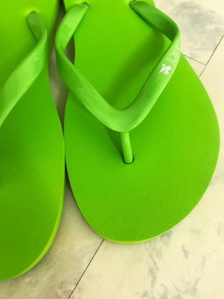 Neónkové krikľavé pestré žabky, 38