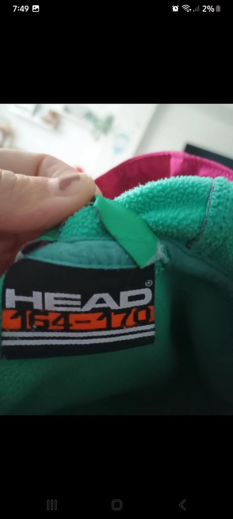 Softshellová head, 164