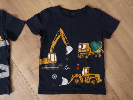 2x chlapčenské tričko lindex 110/116 s bagramii, lindex,110