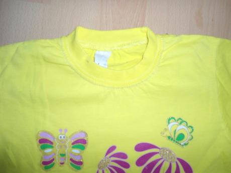 Zlte bavlnene tricko, 116