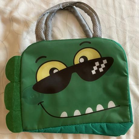 Detská termotaška na desiatu krokodíl,