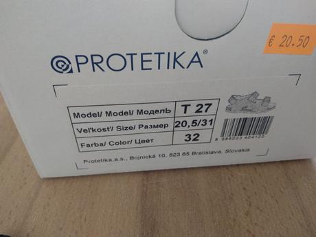 Sandálky, protetika,31