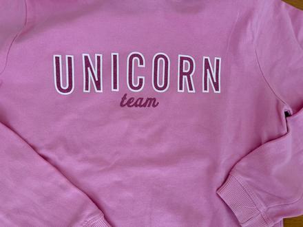 Mikina unicorn h&m, 134/140, h&m,140