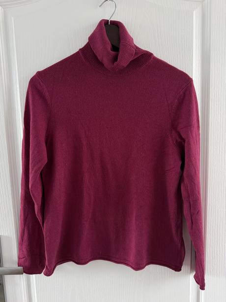 Luxusný rolák emilia parker  kašmír, hodváb, l