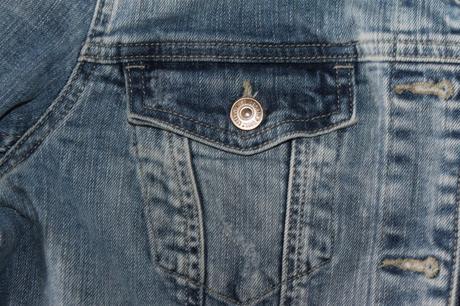 Jeansová bunda h&m v. 40, h&m,40