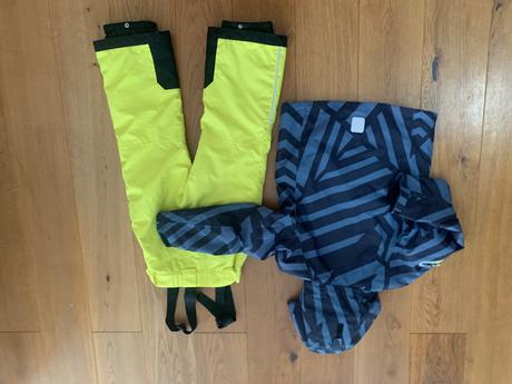 Reima zimná bunda a otepľovačky 116/122/128, reima,122