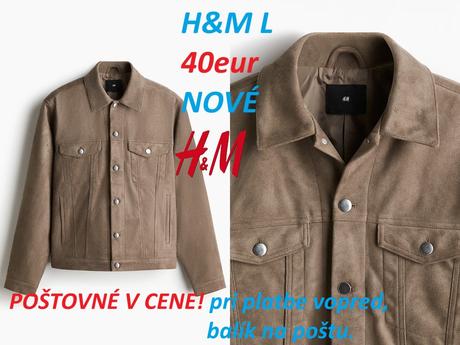 Zimná bunda hm, bombéra hm, h&m,l