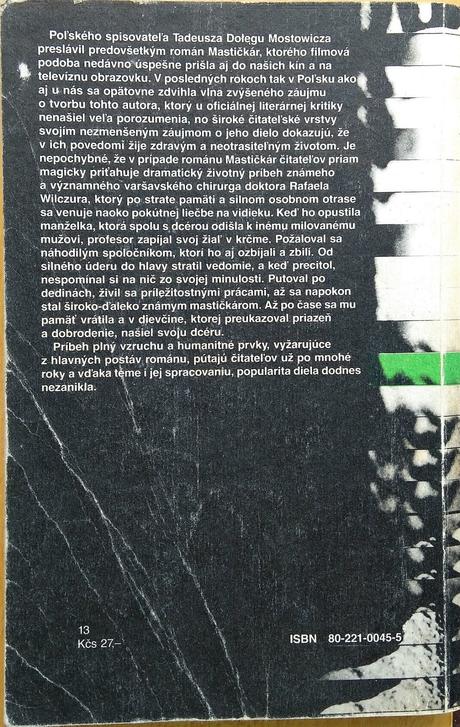 Mastičkár , tadeusz dolega mostowicz, 