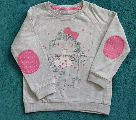 Dievčenská mikina s bábikou, 92
