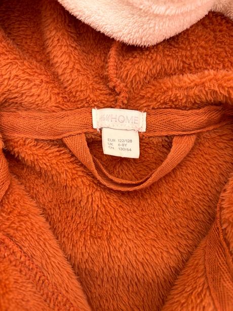 Župan h&m 122/128 líška, h&m,122