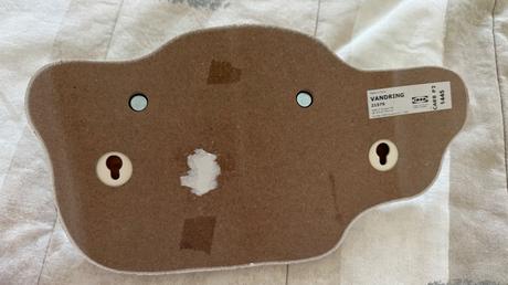 Dreveny dvojvesiak ikea - sovicky 26 cm, 