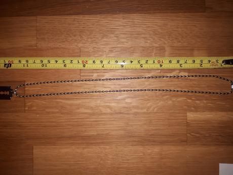 Retiazka s priveskom ziletka, 