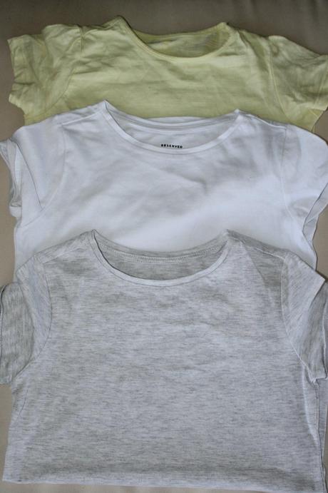 Tričká 3 ks, reserved,122