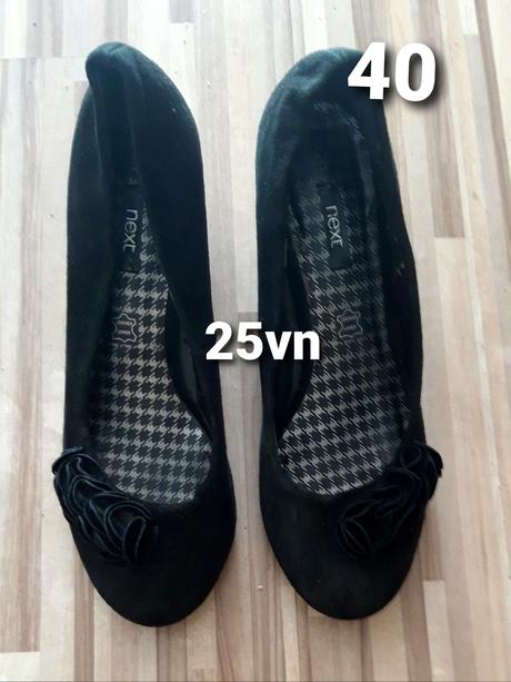 Lodičky 40 hrubši opätok 7cm, next,40