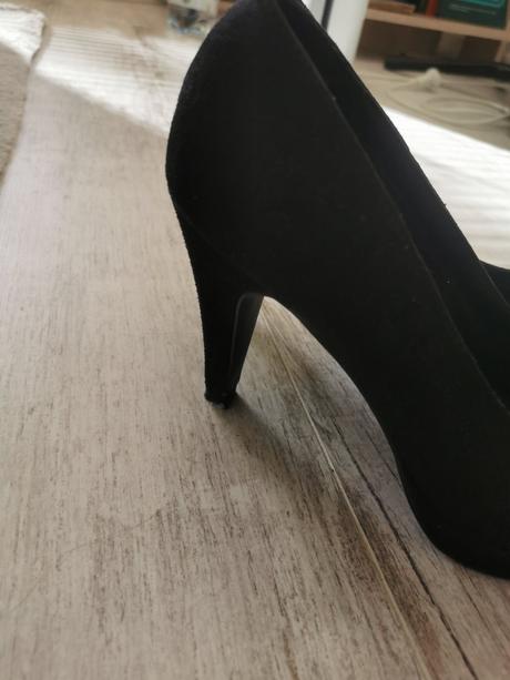 Dámske čierne lodičky, graceland,38