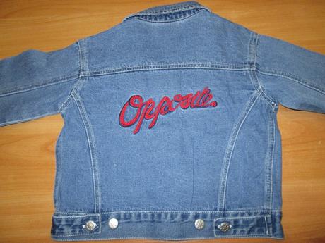 Riflová bundička outfit, veľ. 122, 116