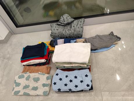 Balík oblečenia veľkosť 74, 68–80