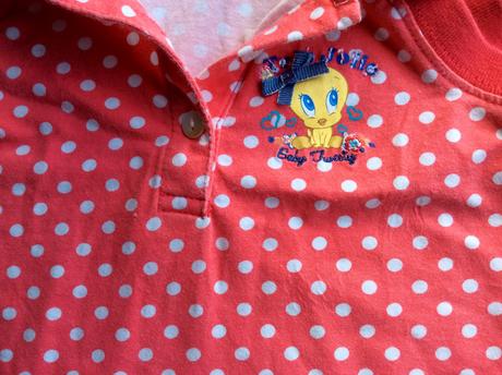 Tričko tweety kačička 18 m 296, original marines,86