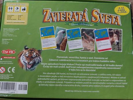 Hra zvieratá sveta, 