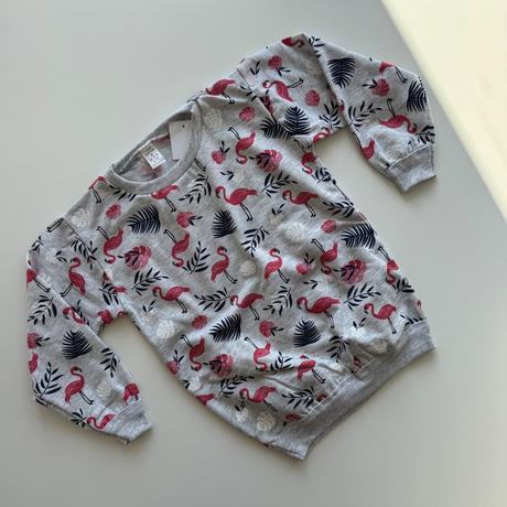 Dievčenské pyžamo flamingo, 116 / 122 / 128 / 134