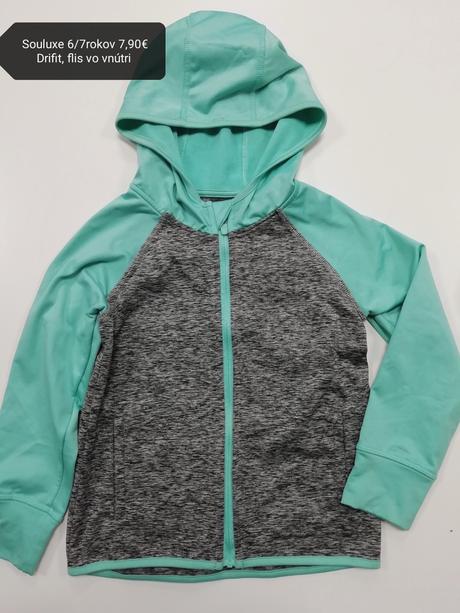 Mentolová drifit športová mikina, 122
