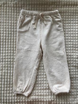 Menčestrové nohavice, h&m,92