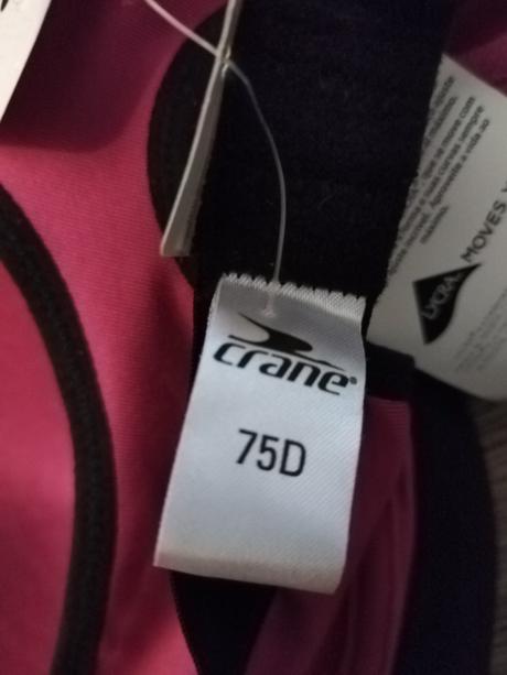 Nová športová podprsenka, 75d